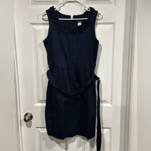 Simple navy dress